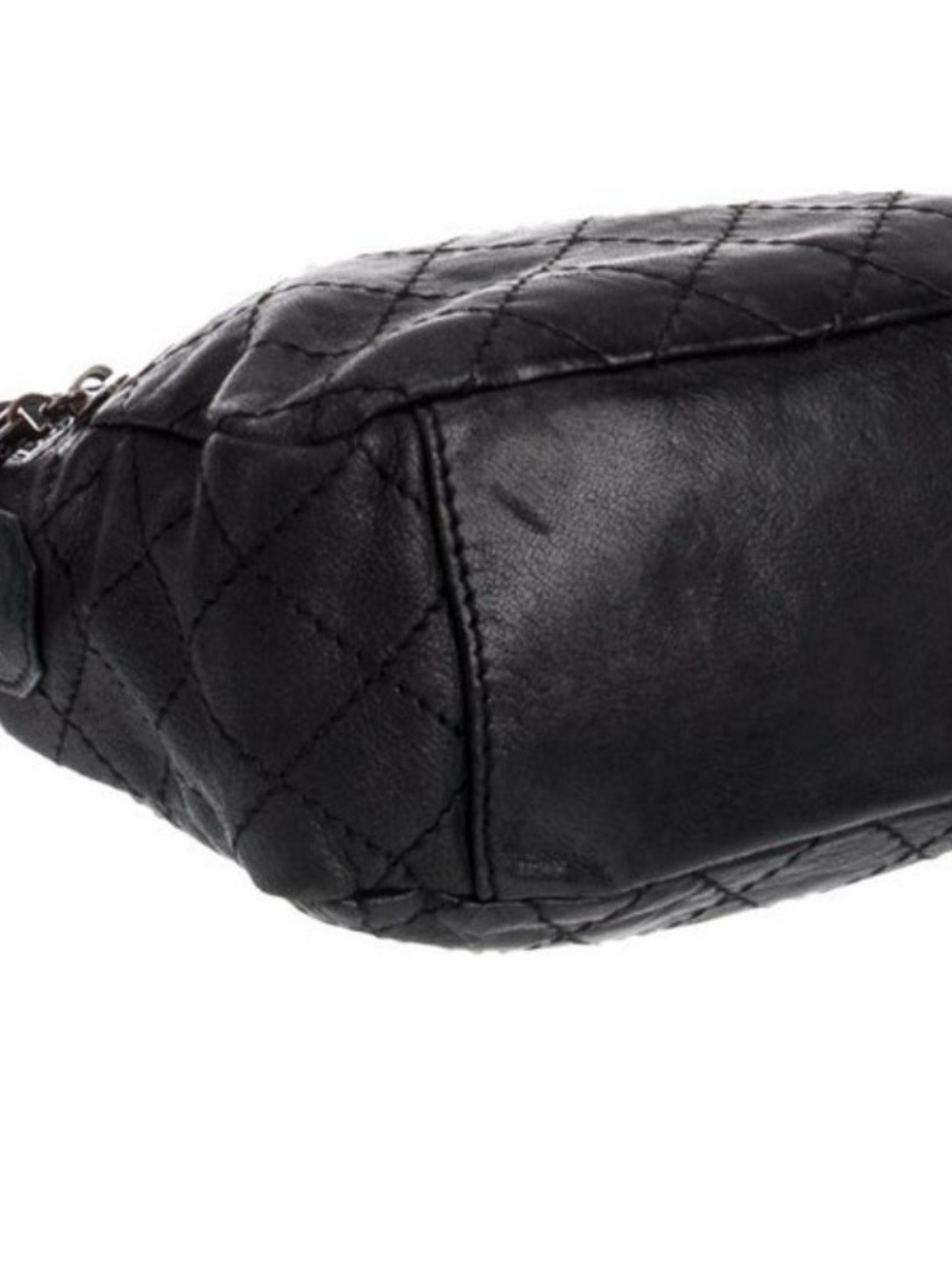Tory Burch Quilted Leather Chain-Detail Shoulder Bag - Black - Picture 5 of 10